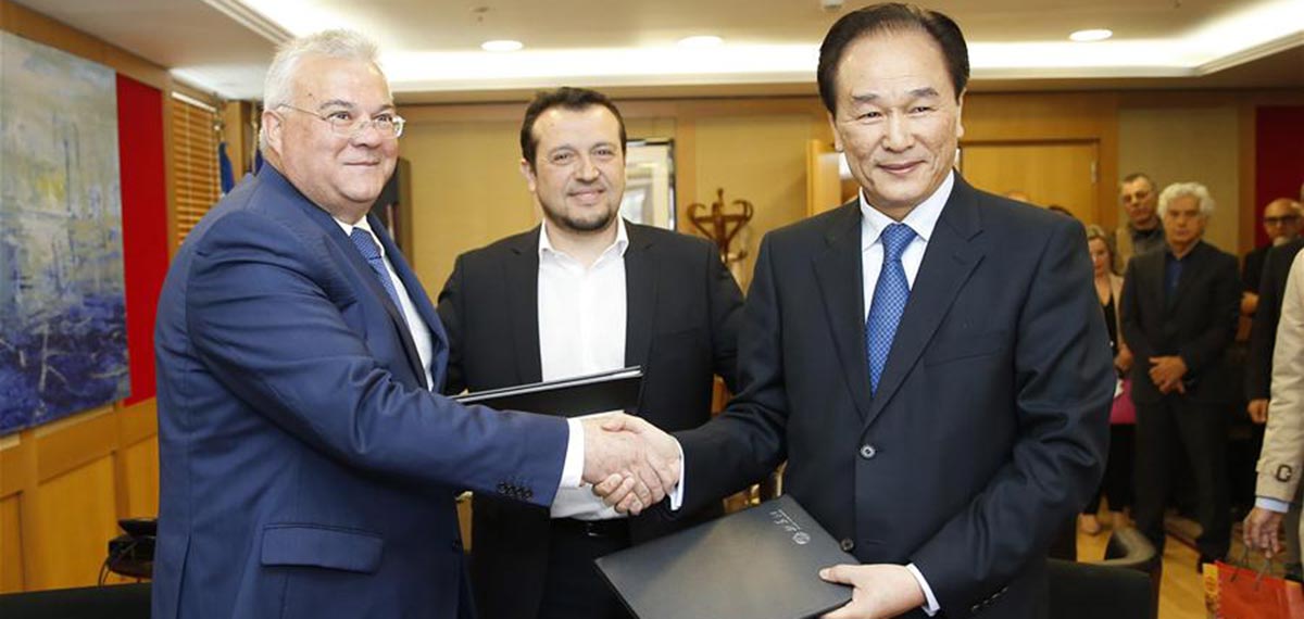 Xinhua, AMNA sign MOU