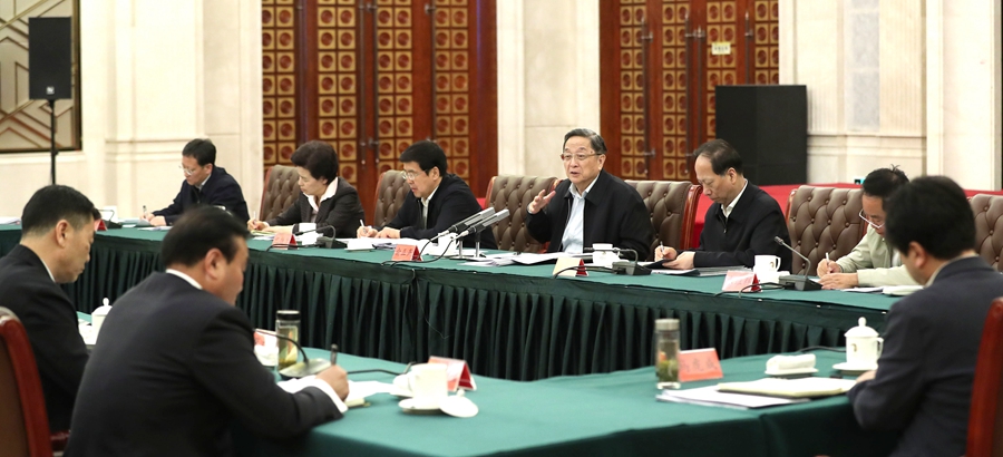 China's top political advisor stresses ethnic solidarity and religious harmony