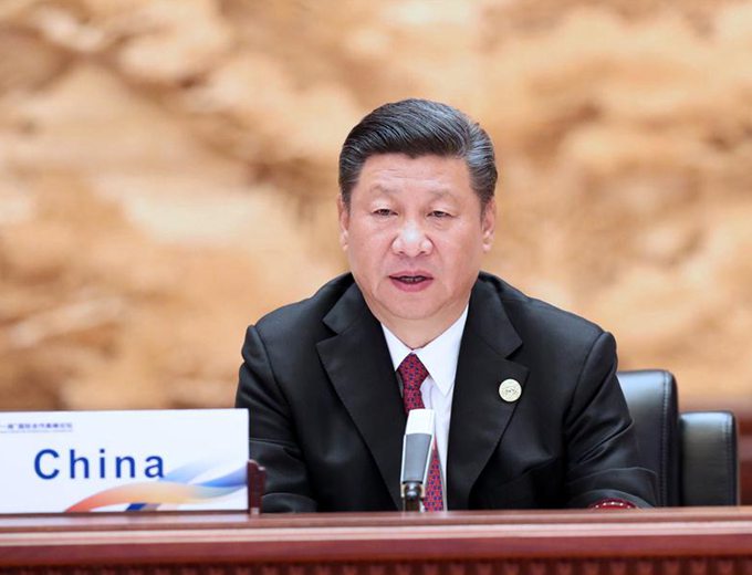 Xi addresses Leaders' Roundtable Summit of Belt and Road forum