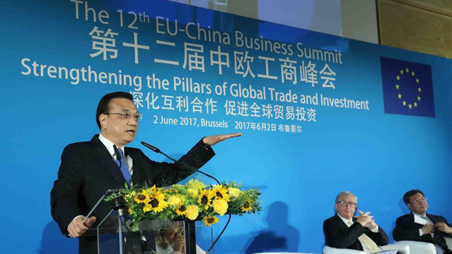 China, EU build stable relationship in response to growing "uncertainties": Li Keqiang