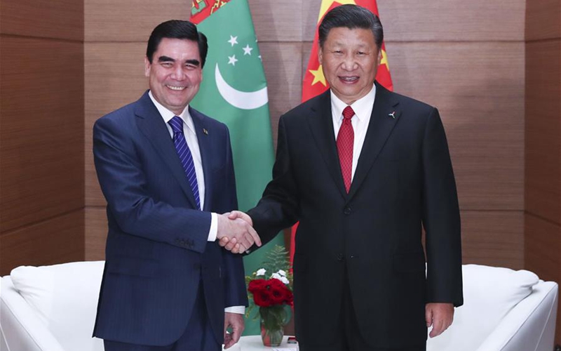 Xi urges more pragmatic cooperation with Turkmenistan under Belt and Road Initiative