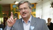 Poland's new president Bronislaw Komorowski