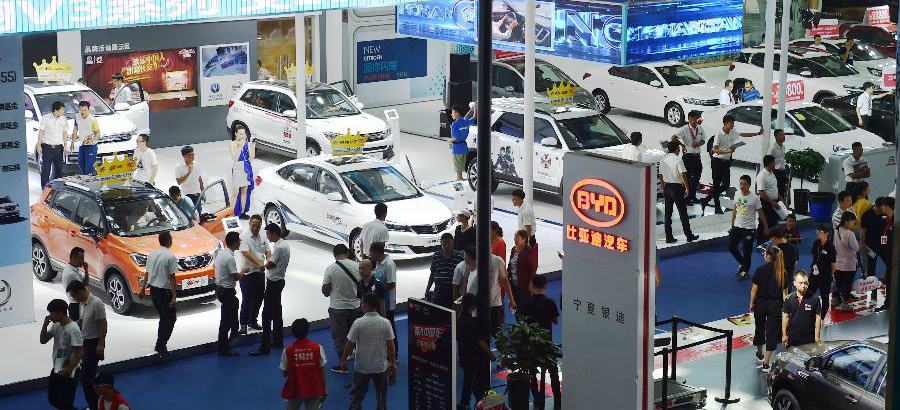 2017 Yinchuan int'l automobile expo held in Ningxia