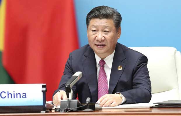 President Xi Jinping chairs BRICS summit plenary session