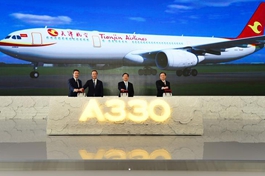 Airbus inaugurates A330 completion, delivery center in China
