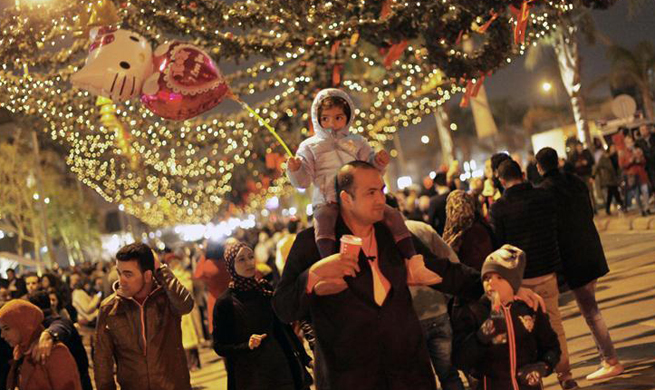 In pics: New Year's celebrations across world