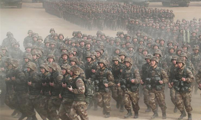 Chinese armed forces start new round of training in 2018