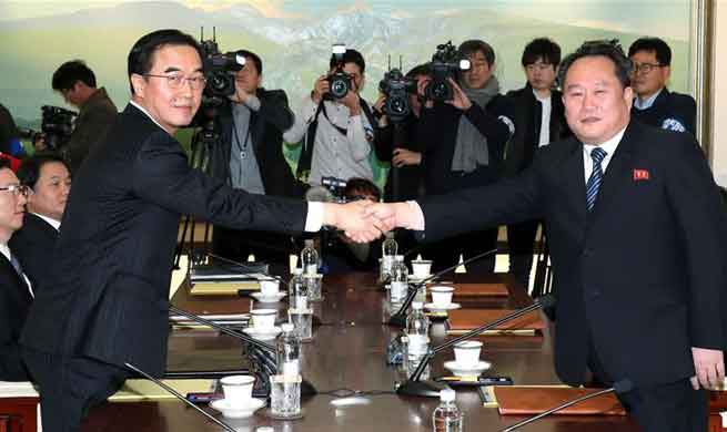 S.Korea, DPRK kick off high-level talks in Panmunjom