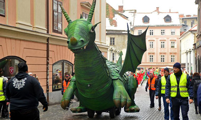 Traditional Dragon carnival kicks off in Slovenia
