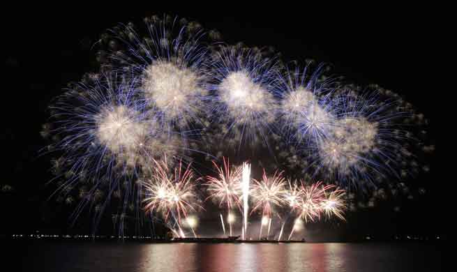 Latest pyrotechnics works showcased in Philippines