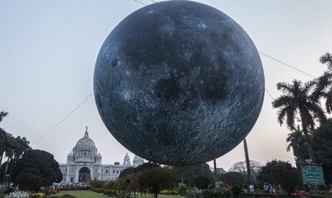 'Museum of the Moon' on display to mark UK-India Year of Culture in India
