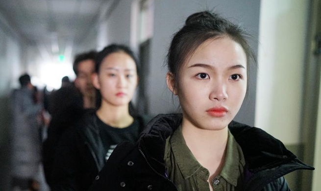 Art exam of Central Academy of Drama starts in Beijing