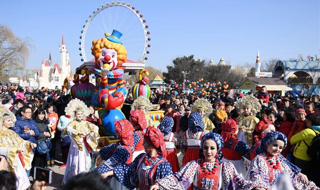 Temple fair held in Beijing to celebrate Spring Festival