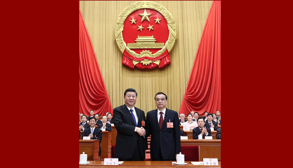 Xi signs presidential decree to appoint Li Keqiang as premier
