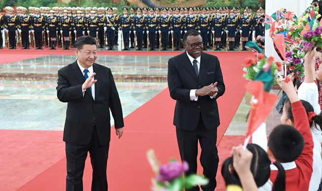 China, Namibia agree to establish comprehensive strategic 
partnership of cooperation