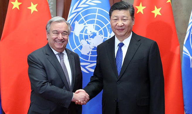 Xi reiterates commitment to safeguarding authority of UN