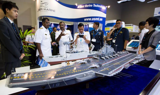 Defense and weaponry show opens in Malaysia