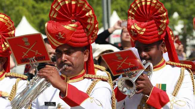 SCO Military Tattoo Parade held in Beijing