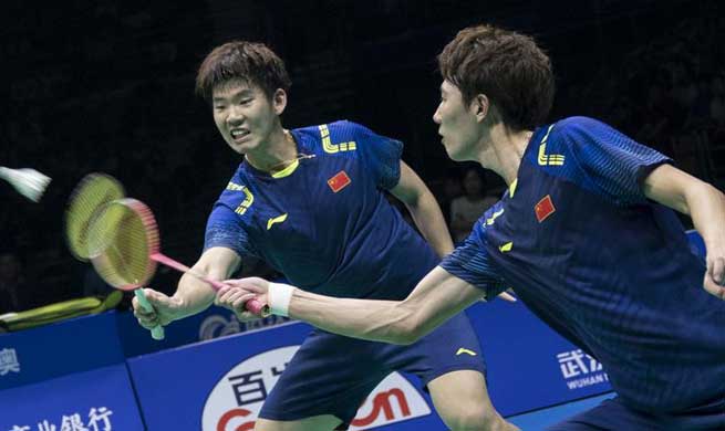 China claims title of Badminton Asia Championships men's doubles