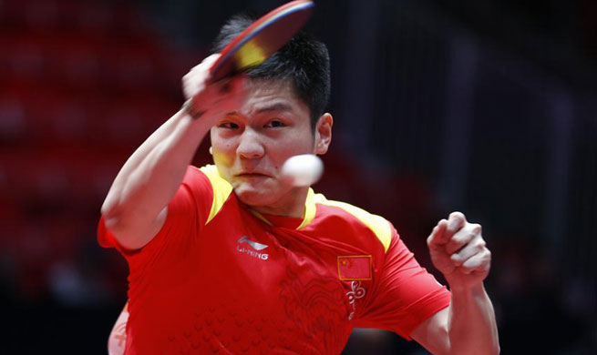 China beats Portugal 3-0 at World Team Table Tennis Championships