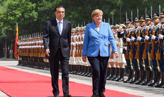China Focus: China, Germany seek stronger cooperation as Merkel visits