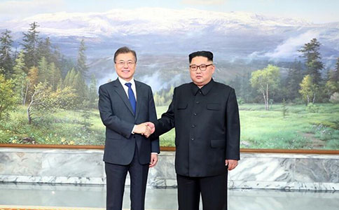 Moon, Kim hold second summit in Panmunjom