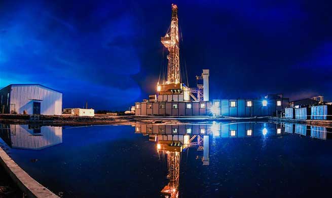 China's domestic super drilling rig completes first mission
