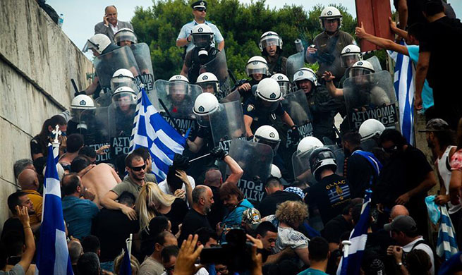 Greek gov't survives no confidence motion over Macedonia name deal