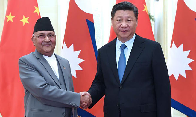 Xi says China to enhance mutually beneficial cooperation with Nepal