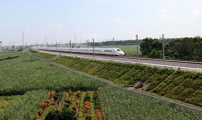 Jiangmen-Zhanjiang railway put into operation