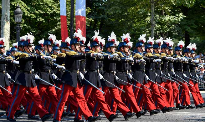 France holds annual Bastille Day military parade