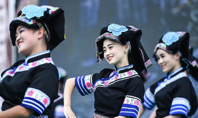 Traditional Double Sixth Festival celebrated in SW China's Guizhou