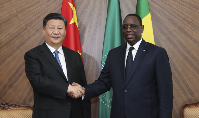 Chinese, Senegalese presidents pledge to create better future for ties