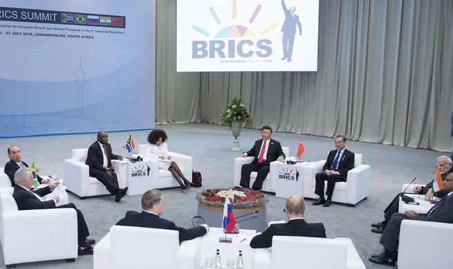 Xi calls for greater BRICS cooperation in 2nd "Golden Decade"