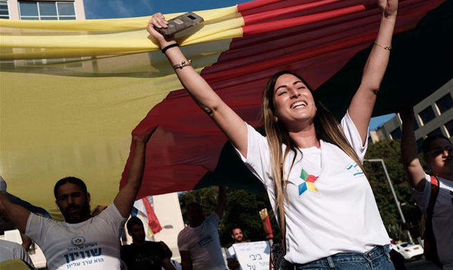 Druze community members in Israel protest against controversial "Jewish nation-state" law