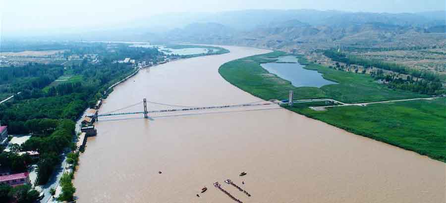 Cloud computing industry new icon of Zhongwei City in NW China's Ningxia