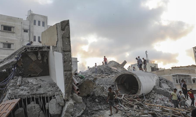 7 Palestinians injured by Israeli retaliatory airstrikes in Gaza