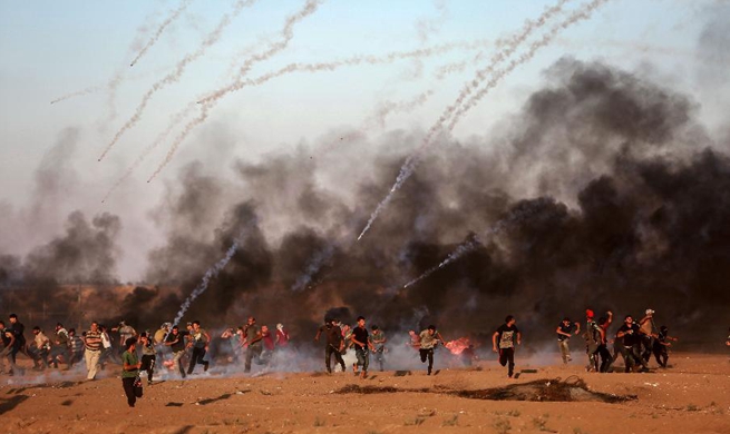 Israeli army strikes 2 Hamas posts in northern Gaza Strip