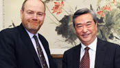 Xinhua president meets with BBC director-general