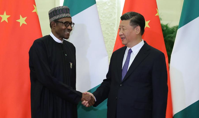 Xi meets Nigerian president
