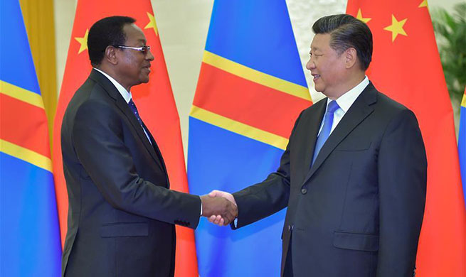 Xi meets DR Congo's prime minister