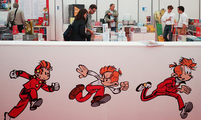 Annual Comic Strip Festival held in Brussels
