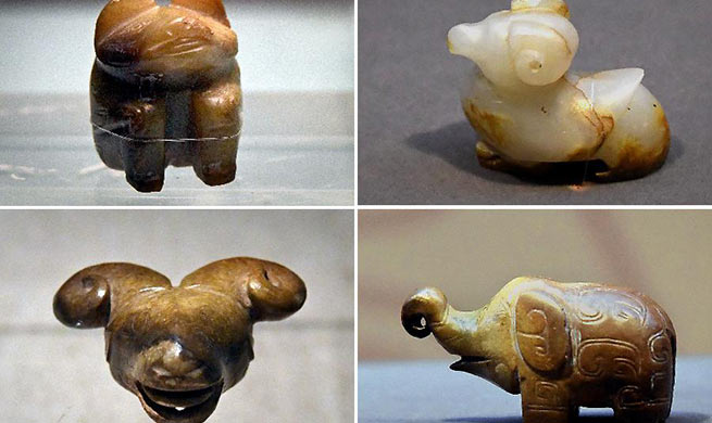 Cultural relics from Shang Dynasty displayed at exhibition in China's Henan