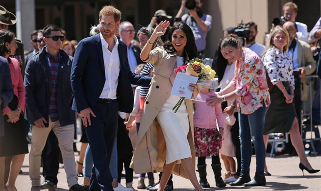 Royal couple Prince Harry, Meghan visit Australia