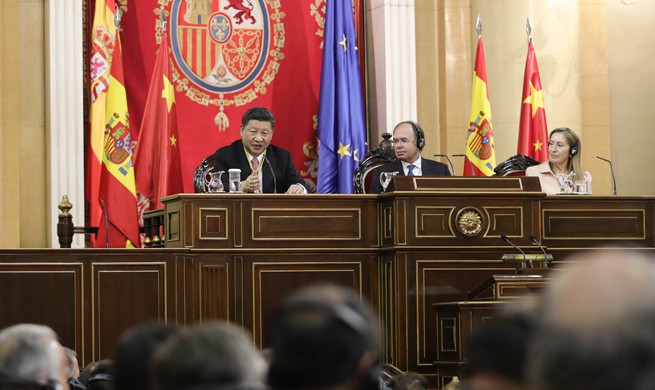 Xi: China-Spain relations facing new opportunities for development
