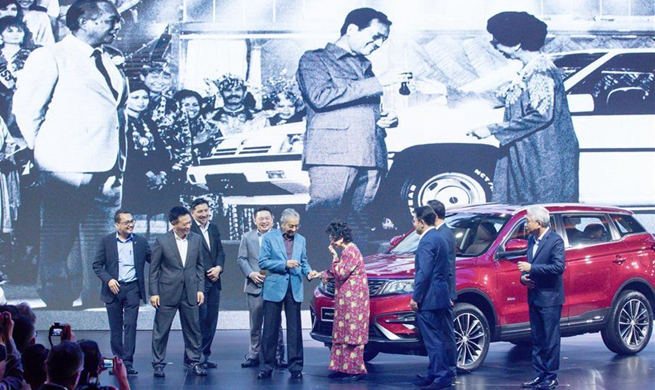 Malaysia's Proton, China's Geely unveil first joint commercial product