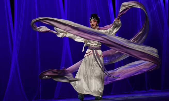 Peking Opera staged during Carthage Theater Days festival in Tunisia