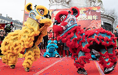 Chinese Lunar New Year celebrated in Paris