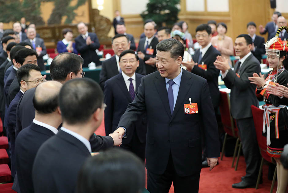 Infographic: Highlights of Xi's remarks when joining deliberation with NPC deputies (March 10)