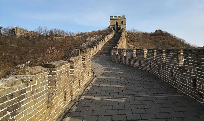 Scenery of Mutianyu Great Wall in Beijing